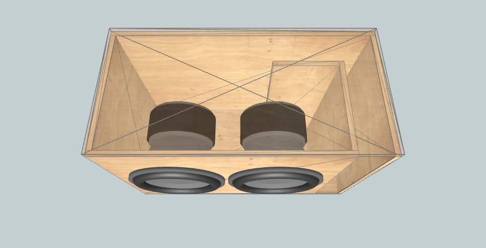 Skar Audio Final 2x Zvx15" box - subwoofer box