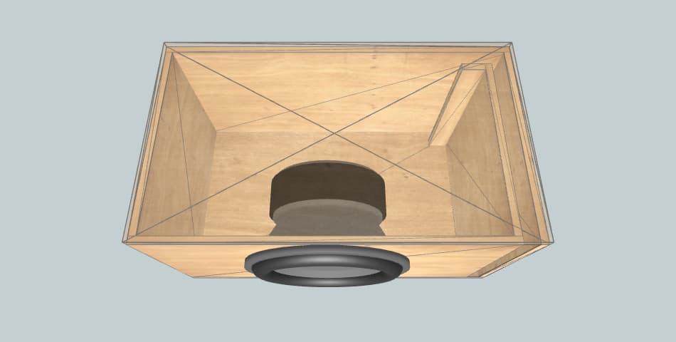 sql-15 - короб для сабвуфера