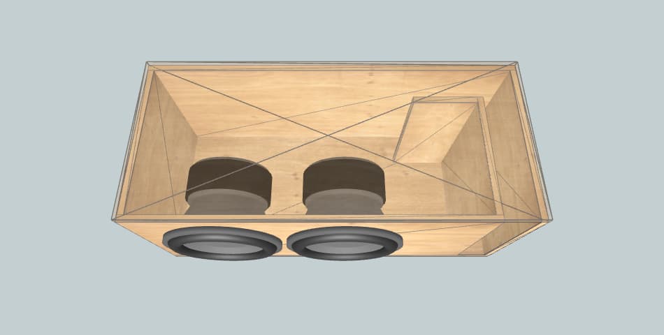 Skar Audio Dual EVL12 - короб для сабвуфера
