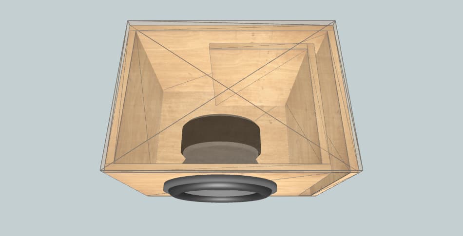 Skar Audio Single SVR-12 - subwoofer box