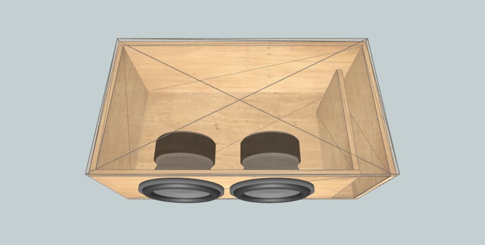 American Bass Xfls - короб для сабвуфера