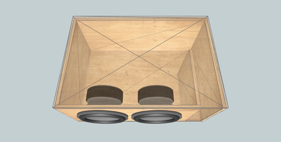 Skar Audio Ddx. Dustin - короб для сабвуфера