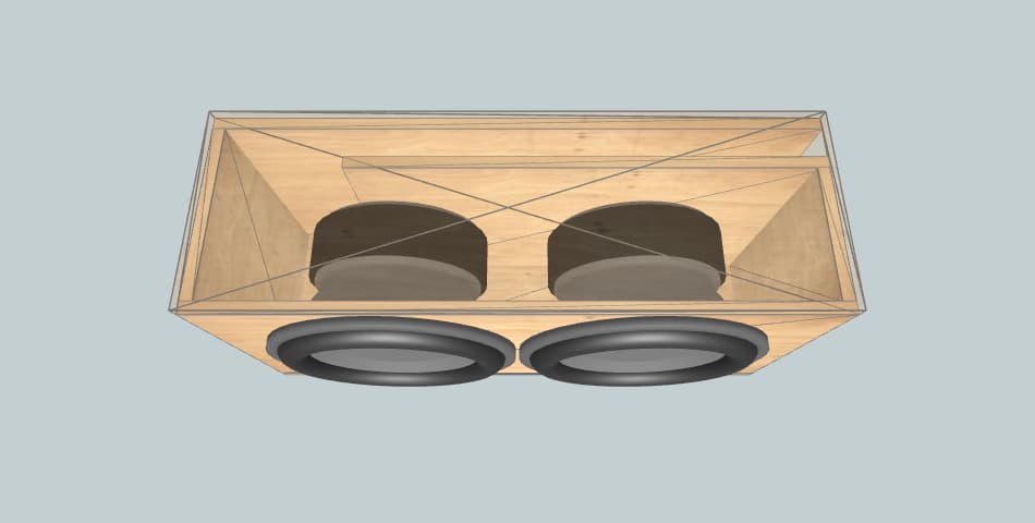 Lanzar Lanzar MAXP154D - subwoofer box