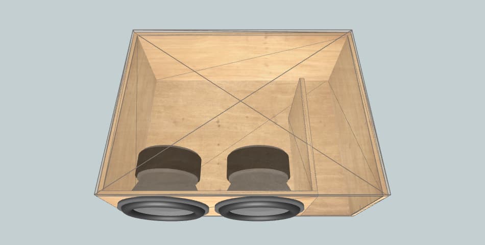 That box dual 15 xmaxx - subwoofer box