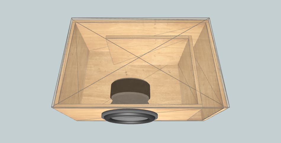 NVX vcw122 30hz - subwoofer box
