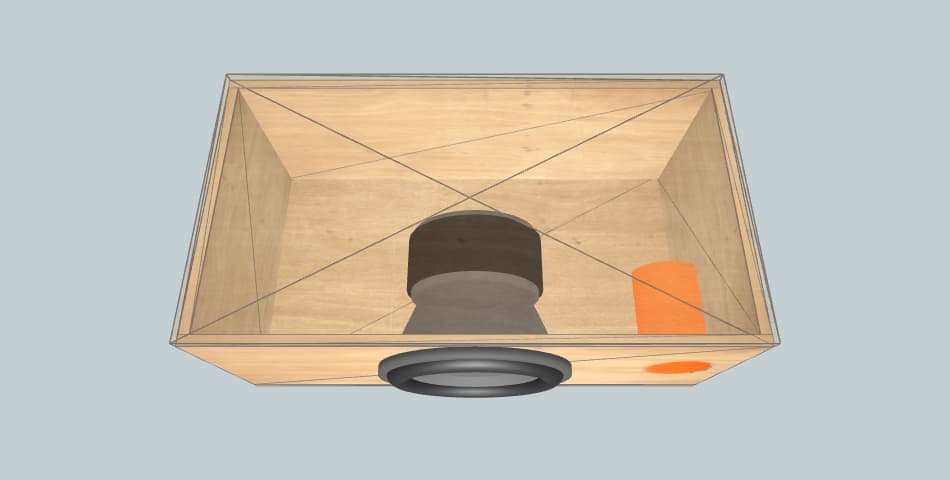 Resilient sounds Onyx 12 - короб для сабвуфера