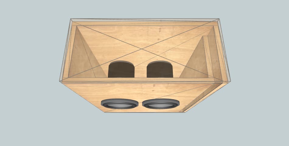 m - короб для сабвуфера