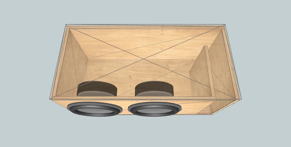 B2 Audio B2 Audio Dual 15" 220 L 33 HZ - короб для сабвуфера