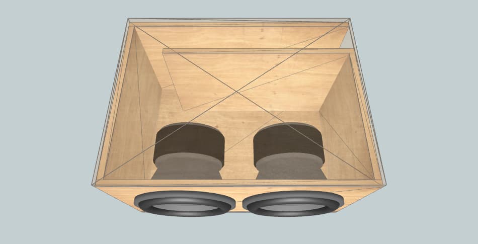 Pioneer Premier TS-W3001D4 ialoveni - короб для сабвуфера