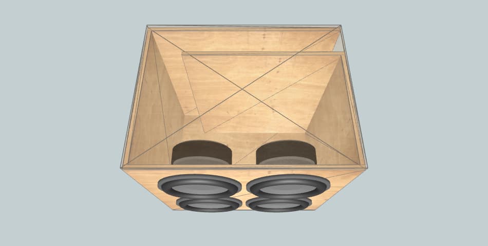 Box Deaf Bonce MF-15 quad | Ported Box | Slot