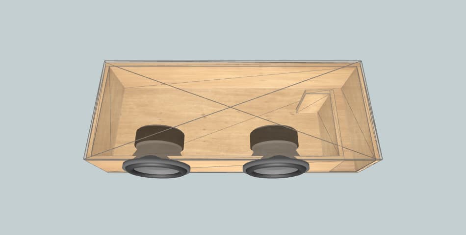 DD Audio 510d - короб для сабвуфера