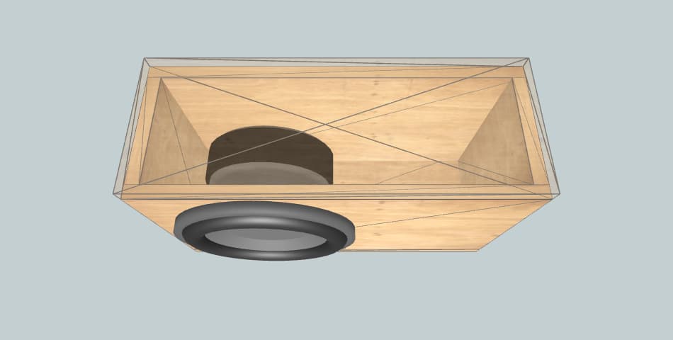 JL Audio Sealed box - короб для сабвуфера