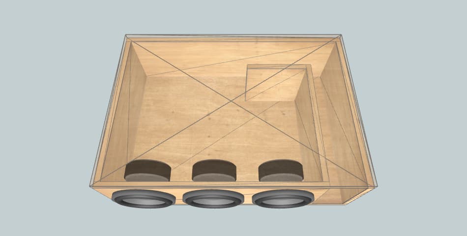 Skar Audio IX-8 **LOW BUDGET BASS** - subwoofer box