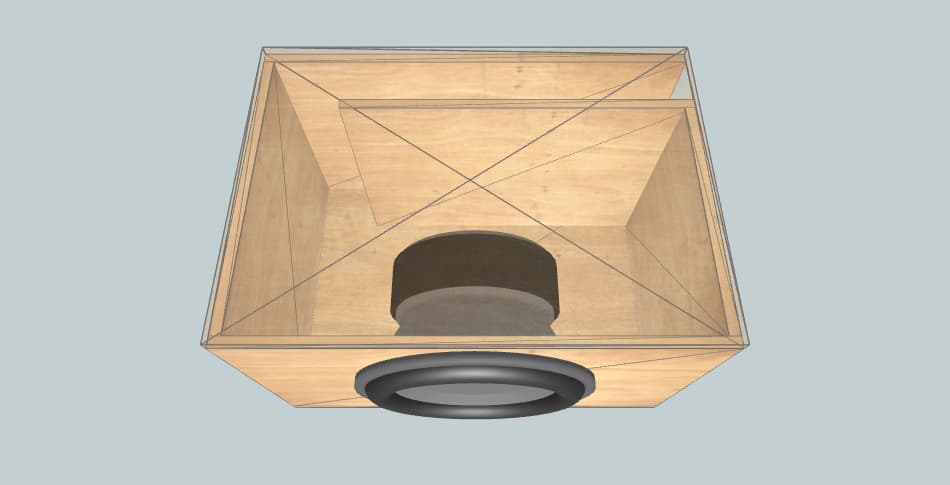 Dynamic State CSW-38.22 - короб для сабвуфера