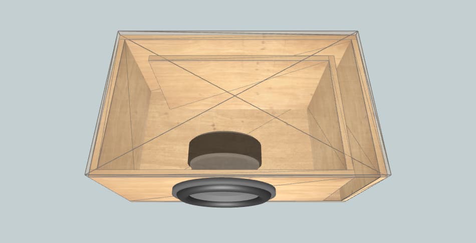 KICX Gorilla Bass e12 - subwoofer box