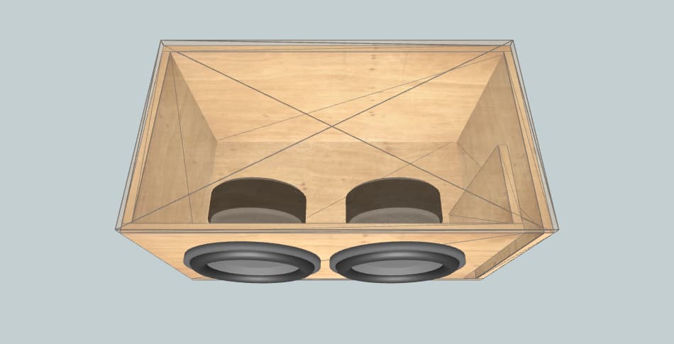 JBL Gt4-12 - subwoofer box