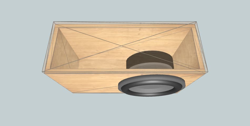 DL Audio Gryphon pro 250 - короб для сабвуфера