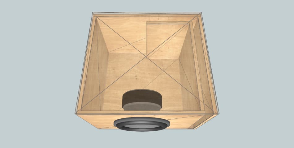 ultimax 12 ported 113lt - subwoofer box