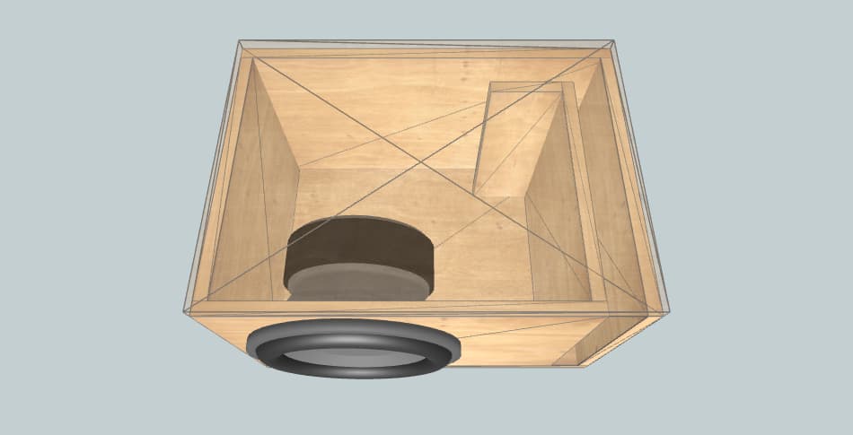 KICX ZM-12 - subwoofer box