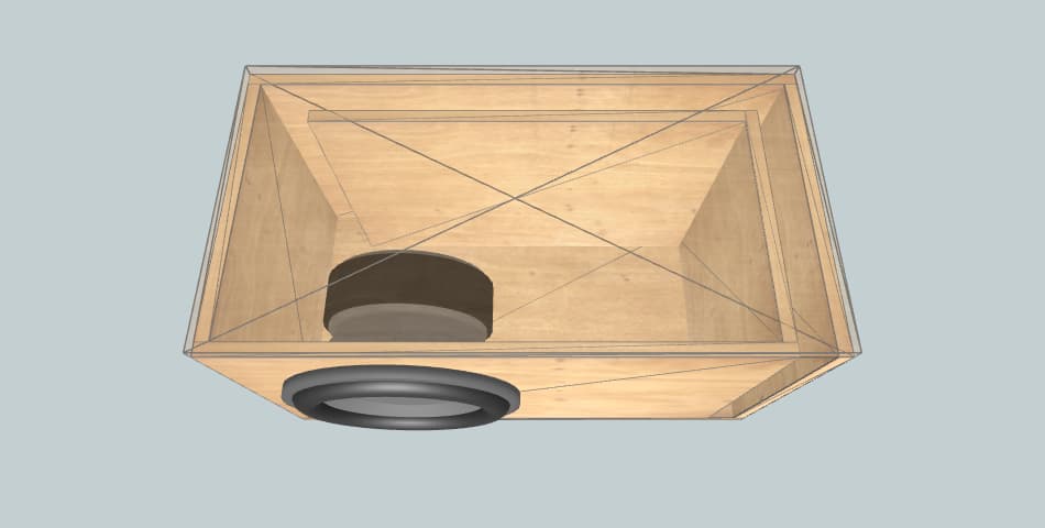 Alpine SWT-12S4 Version 2 - subwoofer box