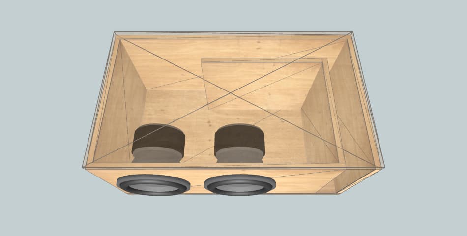 SoundQubed hdc3.110 - короб для сабвуфера