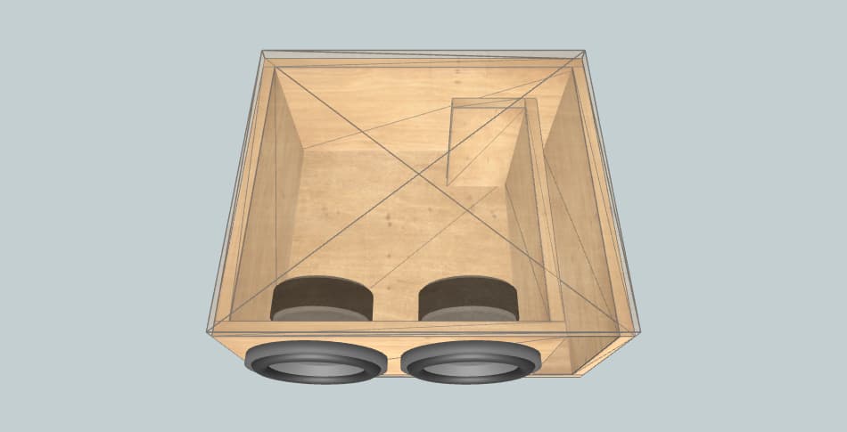 Kicker  44CWCD84 CompC - короб для сабвуфера