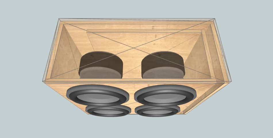 quad 10 - subwoofer box