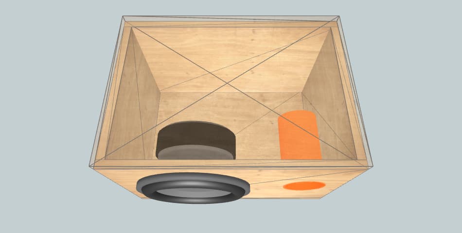 Infinity primus 1270 2.0 - subwoofer box