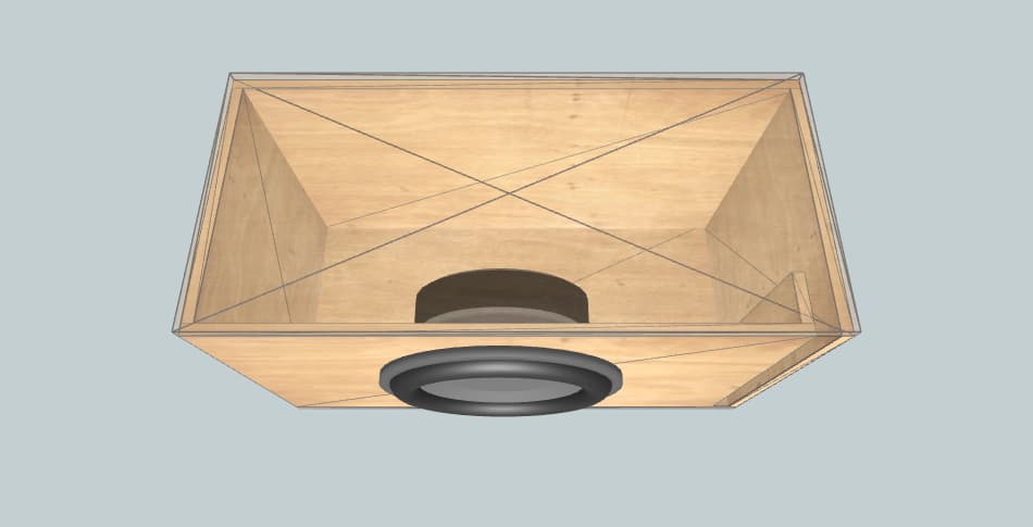 Cerwin Vega Honda CR-V BEIST - короб для сабвуфера