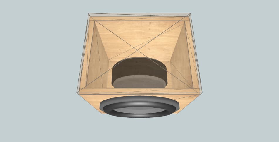 Kicker CVR12 Sellado - subwoofer box