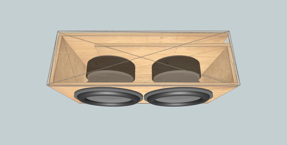 Lanzar Lanzar MAXP154D - короб для сабвуфера