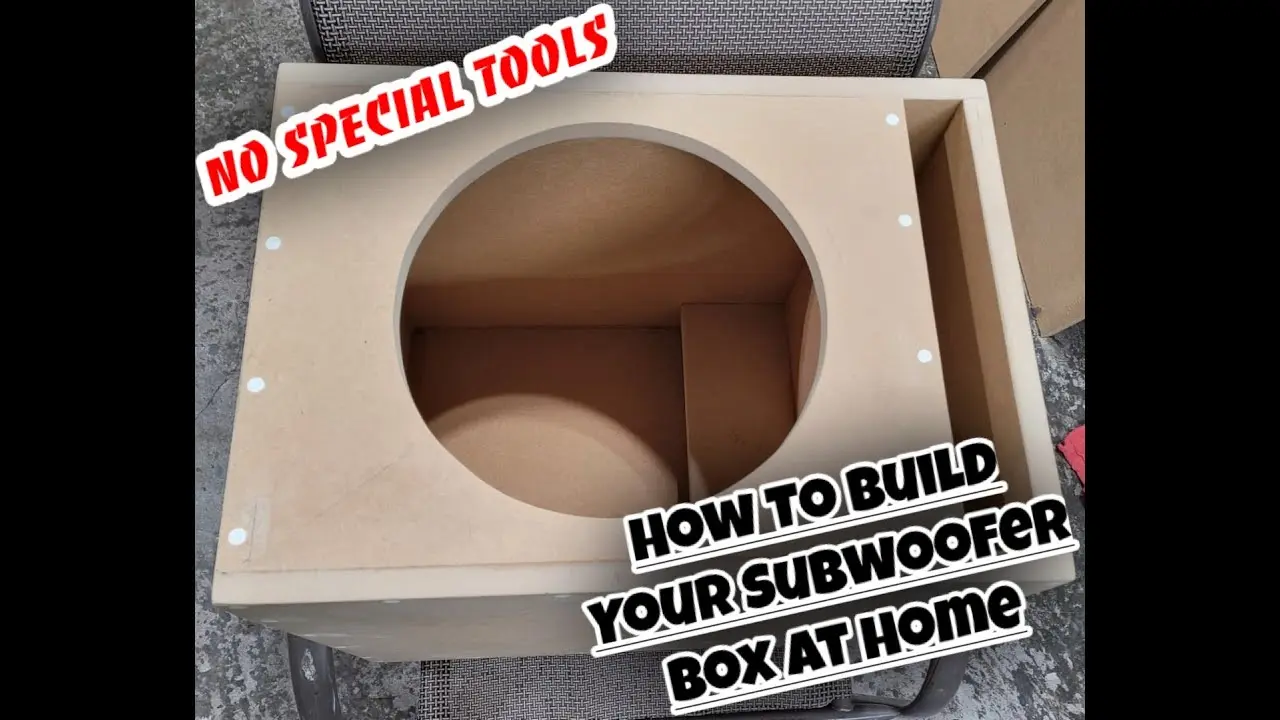 How To Build A Subwoofer Enclosure